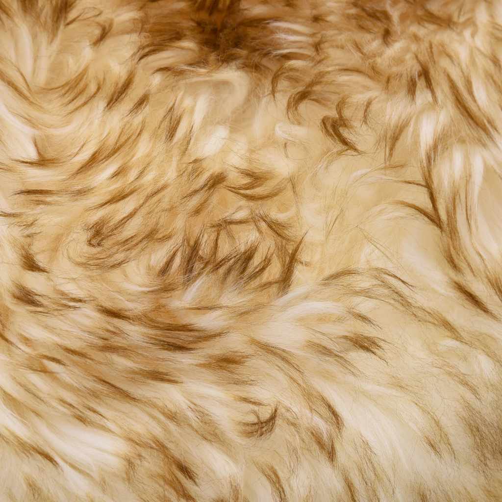 Stoelkussens 2 st 40x40 cm echt schapenvacht gemêleerd bruin is nu te koop bij PeponiXL, paradijselijk wonen!