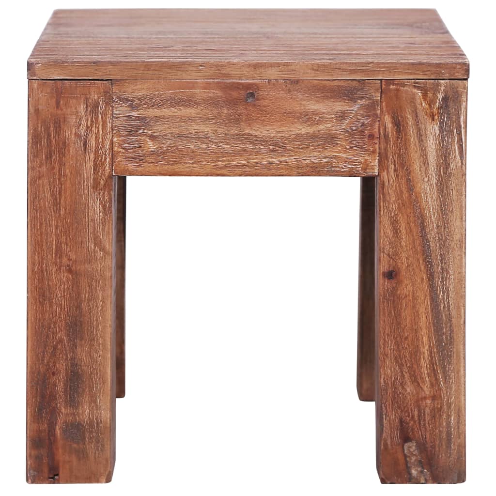 Salontafel 30x30x30 cm massief mahoniehout is nu te koop bij PeponiXL, paradijselijk wonen!