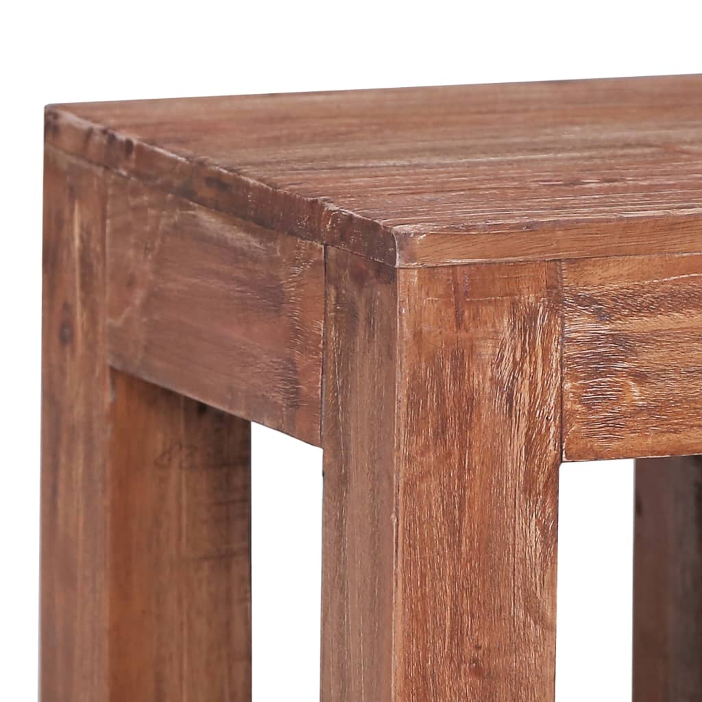 Salontafel 30x30x30 cm massief mahoniehout is nu te koop bij PeponiXL, paradijselijk wonen!