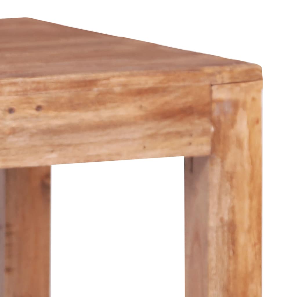 Salontafel 53x50x50 cm massief mahoniehout is nu te koop bij PeponiXL, paradijselijk wonen!