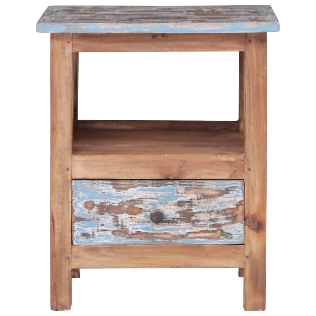 Nachtkastje 41x30x50 cm massief mahoniehout is nu te koop bij PeponiXL, paradijselijk wonen!