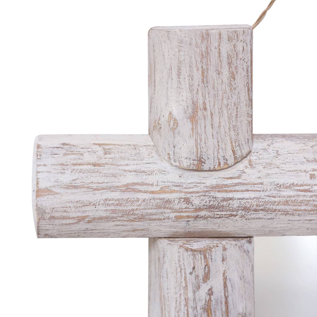 Spiegel houtblokken 70x70 cm massief gerecycled hout is nu te koop bij PeponiXL, paradijselijk wonen!