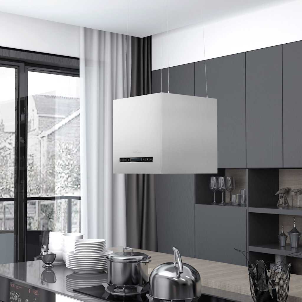 Afzuigkap hangend met aanraaksensor LCD 37 cm roestvrij staal is nu te koop bij PeponiXL, paradijselijk wonen!