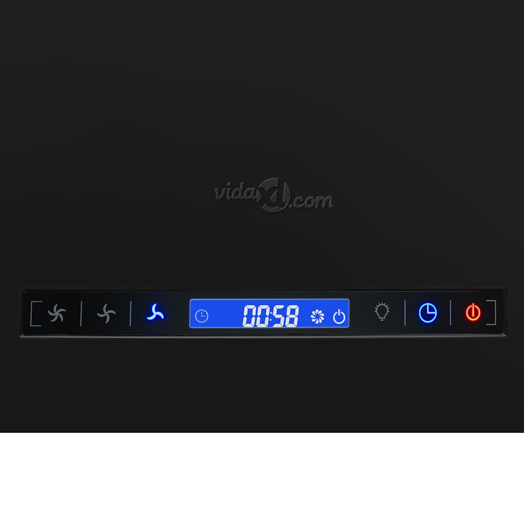 Afzuigkap hangend met aanraaksensor LCD 37 cm staal is nu te koop bij PeponiXL, paradijselijk wonen!