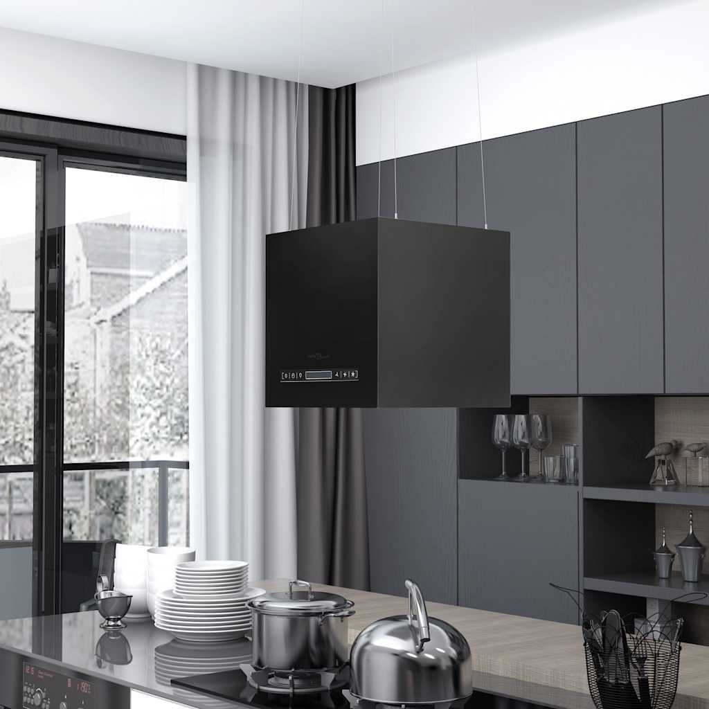 Afzuigkap hangend met aanraaksensor LCD 37 cm staal is nu te koop bij PeponiXL, paradijselijk wonen!