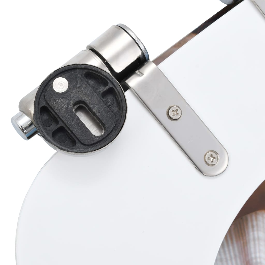 Toiletbrillen 2 st met soft-close deksels MDF mosselontwerp is nu te koop bij PeponiXL, paradijselijk wonen!