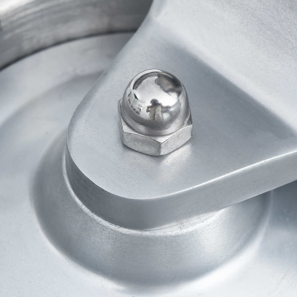 Hamburgerpersmachine met 500 scheidingsbladen 10 cm aluminium is nu te koop bij PeponiXL, paradijselijk wonen!