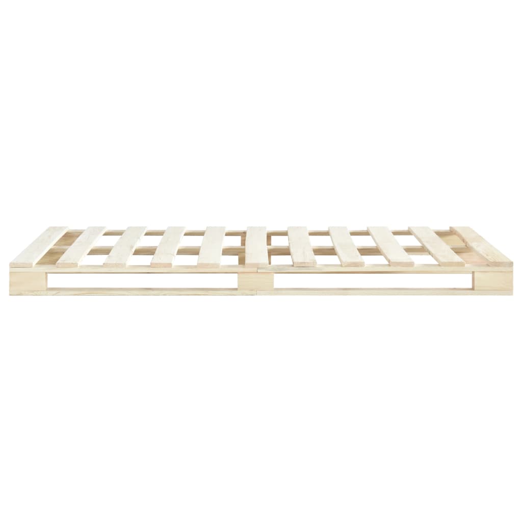 Bedframe pallet massief grenenhout 160x200 cm is nu te koop bij PeponiXL, paradijselijk wonen!