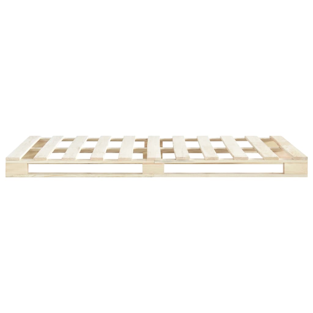 Bedframe pallet massief grenenhout 180x200 cm is nu te koop bij PeponiXL, paradijselijk wonen!