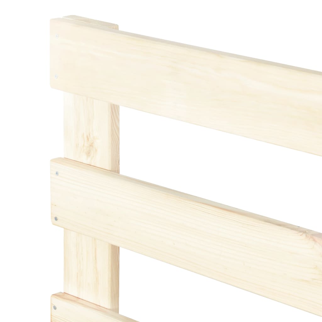 Bedframe pallet massief grenenhout 160x200 cm is nu te koop bij PeponiXL, paradijselijk wonen!