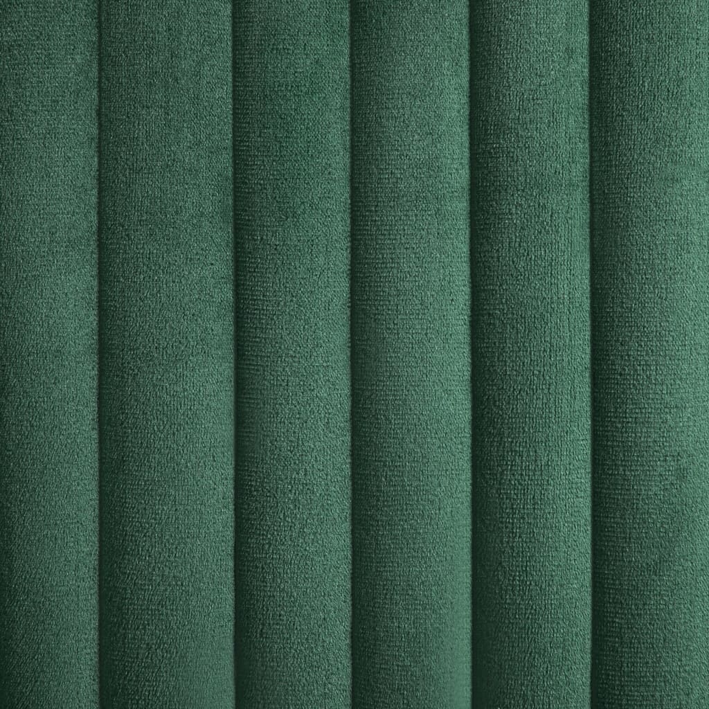 Eetkamerstoelen 6 st fluweel groen is nu te koop bij PeponiXL, paradijselijk wonen!