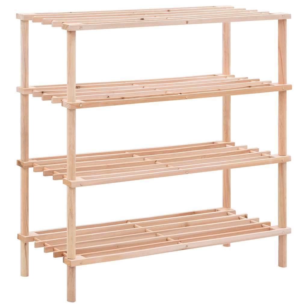 Schoenenrek 4-laags massief vurenhout is nu te koop bij PeponiXL, paradijselijk wonen!