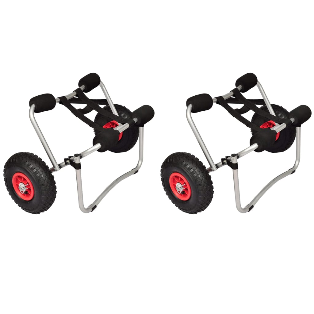 Kayaktrolleys 2 st aluminium is nu te koop bij PeponiXL, paradijselijk wonen!