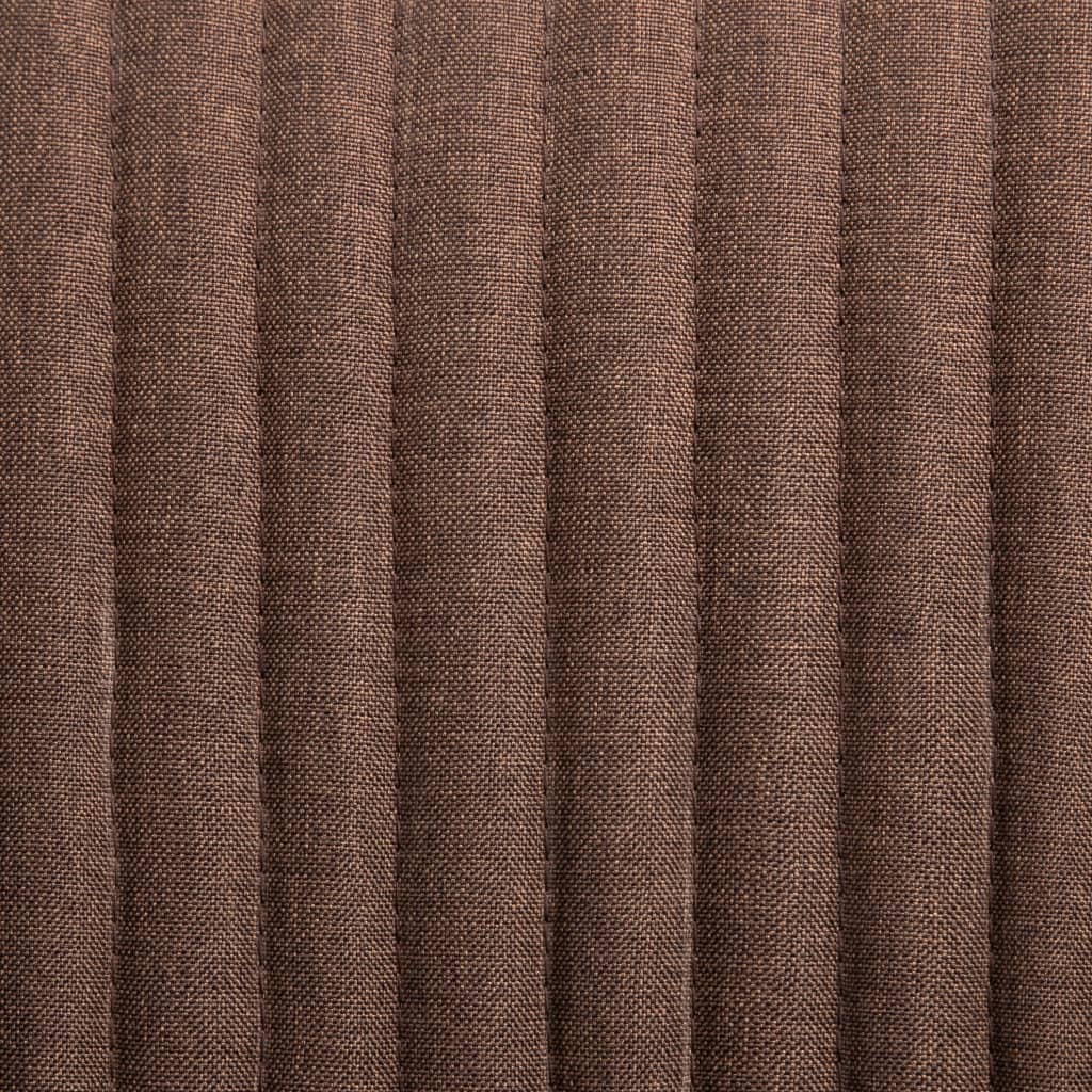 Eetkamerstoelen 4 st stof bruin is nu te koop bij PeponiXL, paradijselijk wonen!