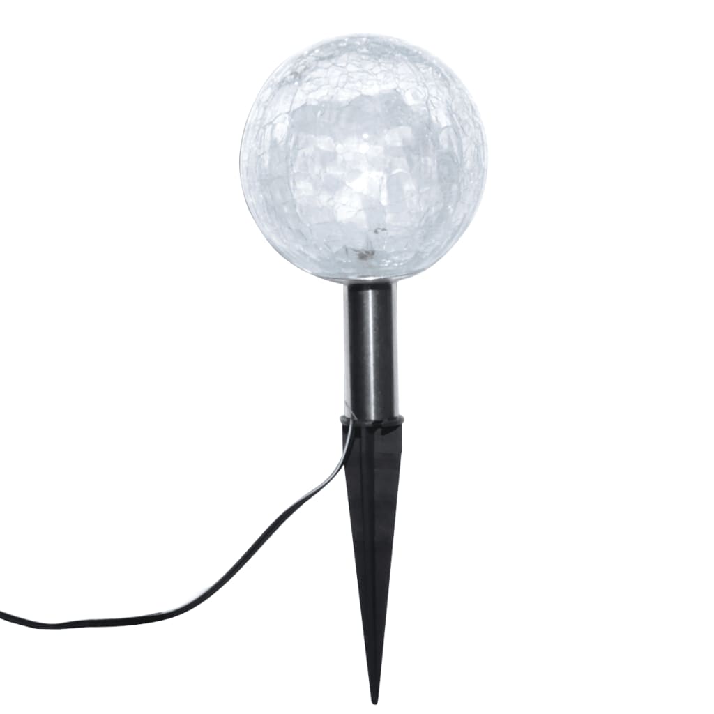 Tuinlampen 6 st LED met grondankers en zonnepanelen is nu te koop bij PeponiXL, paradijselijk wonen!