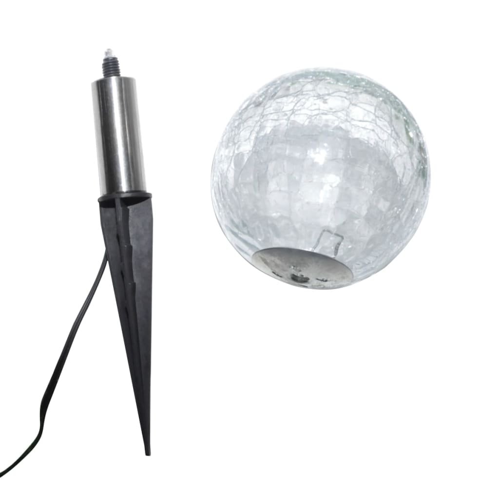 Tuinlampen 6 st LED met grondankers en zonnepanelen is nu te koop bij PeponiXL, paradijselijk wonen!
