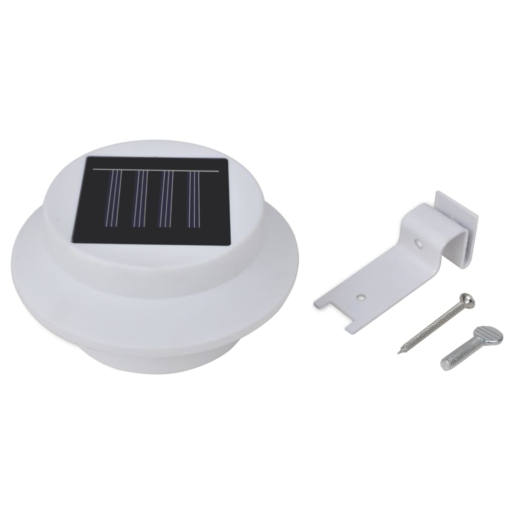 Schuttinglampen 12 st solar LED wit is nu te koop bij PeponiXL, paradijselijk wonen!