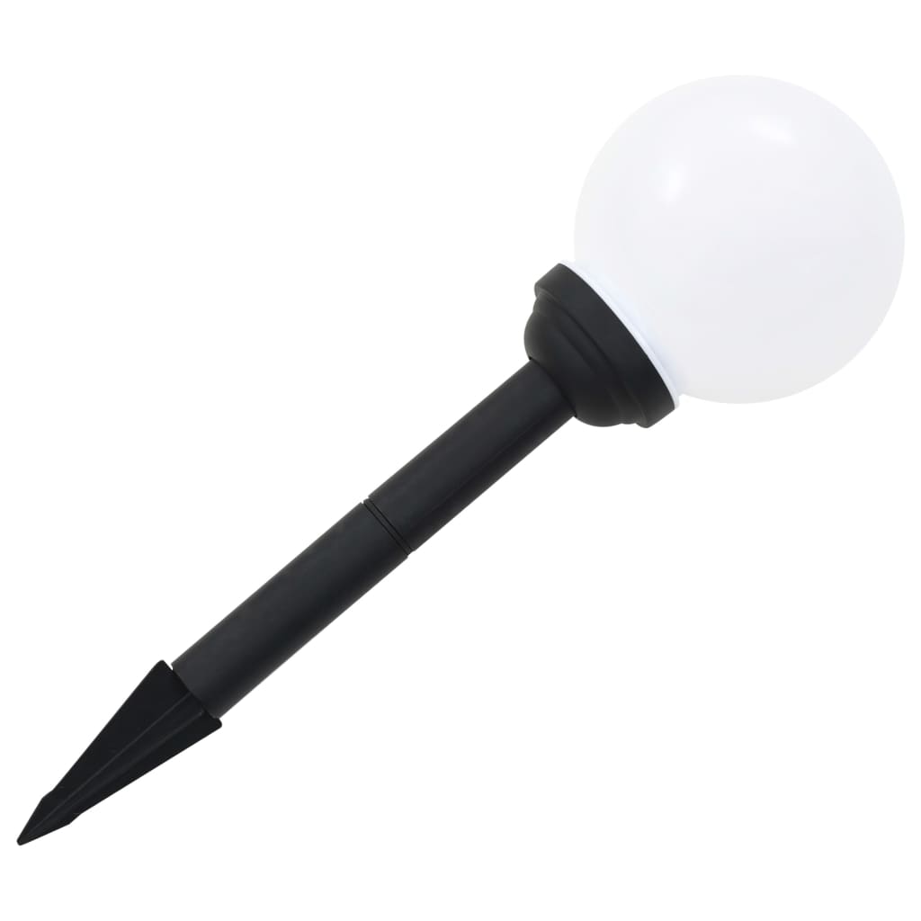 Solarlampen 8 st LED rond 15 cm RGB is nu te koop bij PeponiXL, paradijselijk wonen!