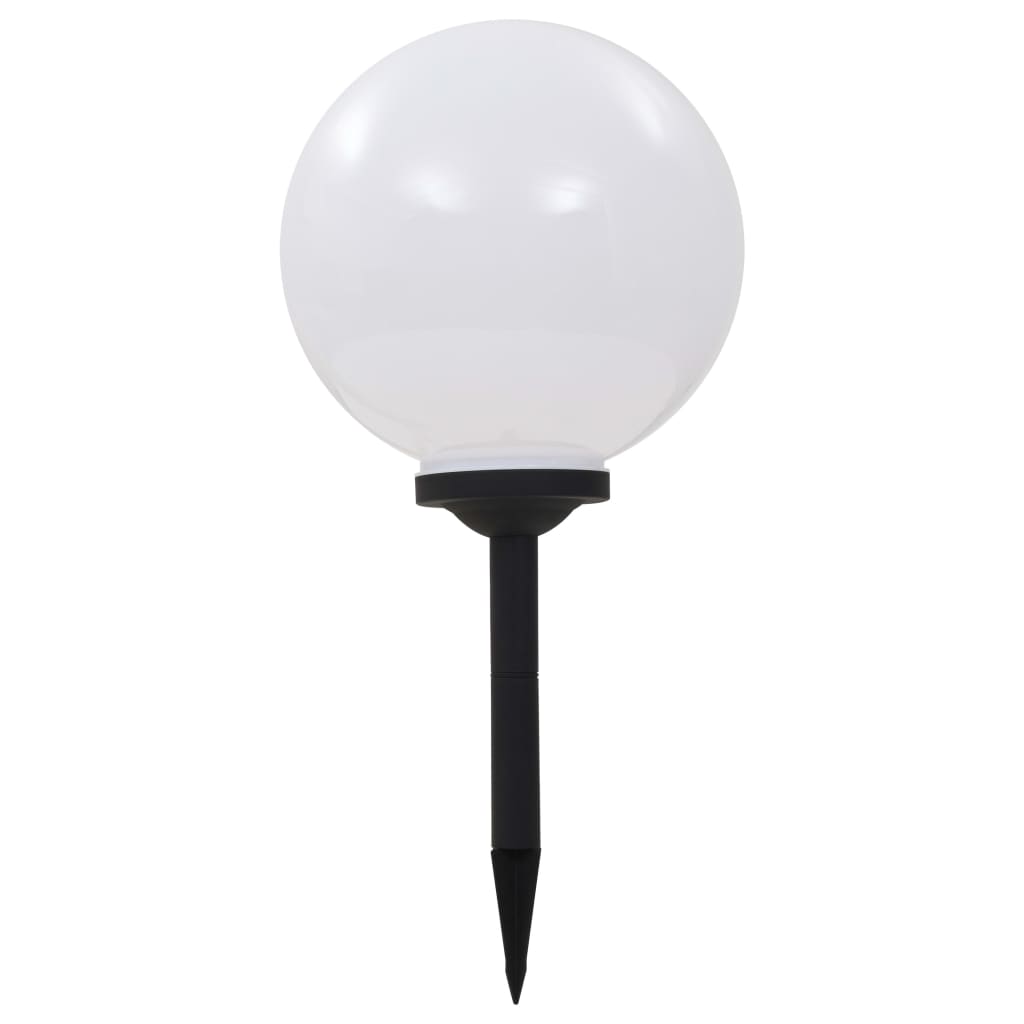 Solarlampen 4 st LED rond 30 cm RGB is nu te koop bij PeponiXL, paradijselijk wonen!