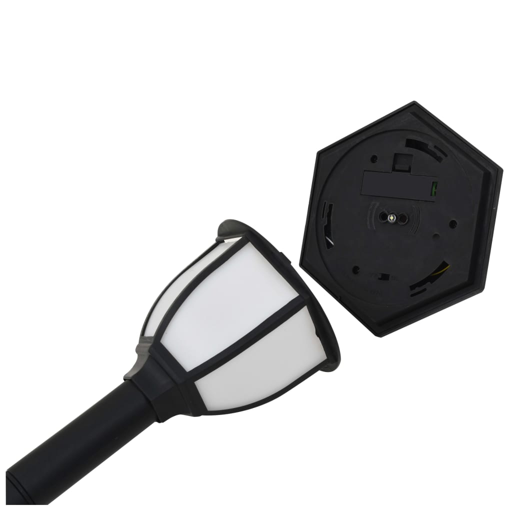 Solarlampen 6 st LED zwart is nu te koop bij PeponiXL, paradijselijk wonen!