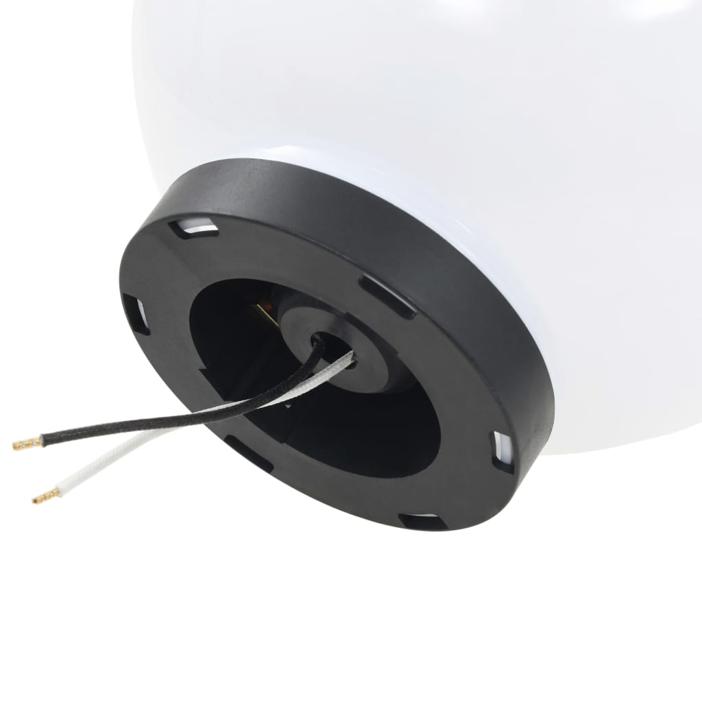 LED-bollampen 4 st rond 20 cm PMMA is nu te koop bij PeponiXL, paradijselijk wonen!