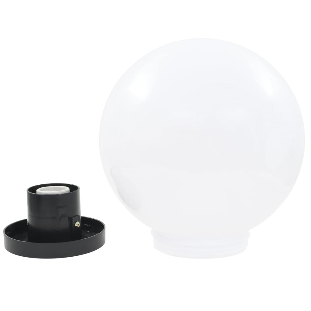 LED-bollampen 4 st rond 25 cm PMMA is nu te koop bij PeponiXL, paradijselijk wonen!