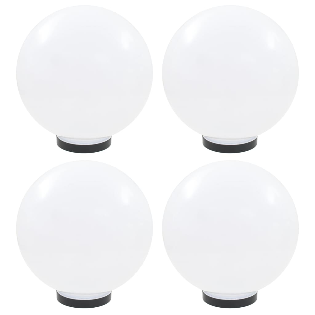 LED-bollampen 4 st rond 30 cm PMMA is nu te koop bij PeponiXL, paradijselijk wonen!