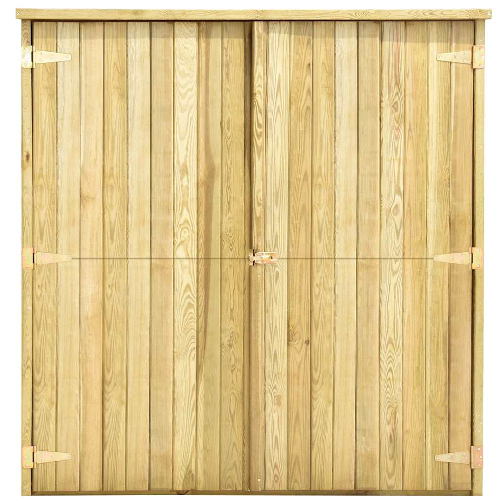 Tuinschuur 163x50x171 cm geïmpregneerd grenenhout is nu te koop bij PeponiXL, paradijselijk wonen!