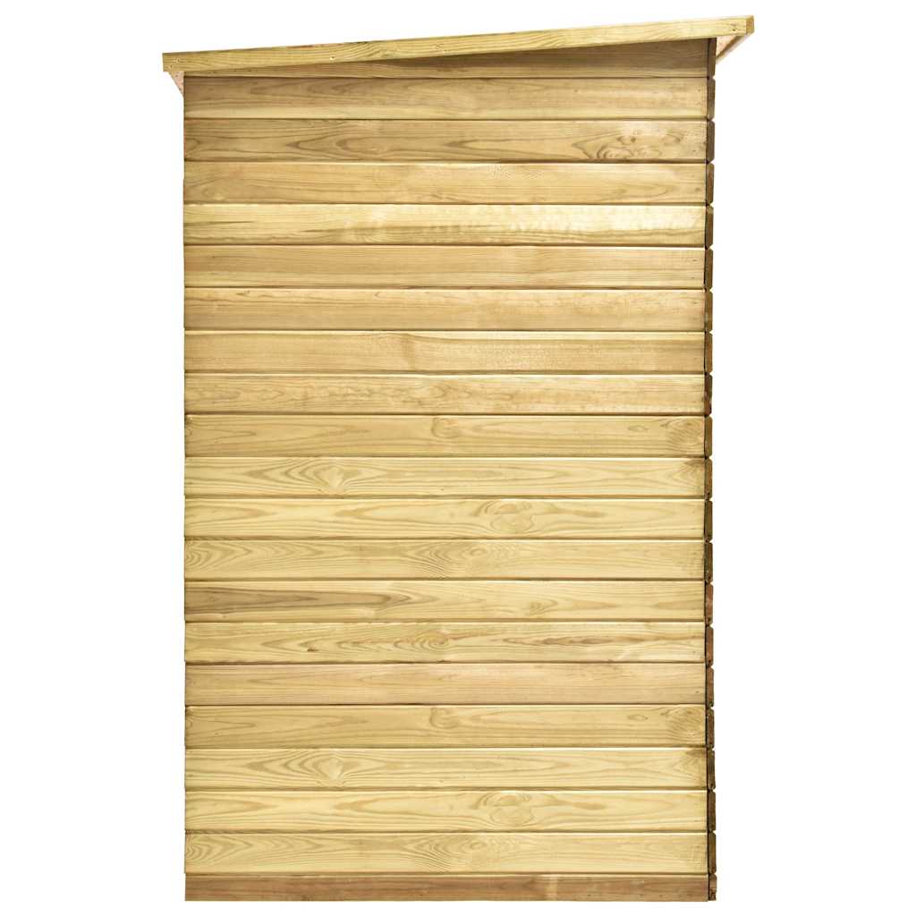Tuinschuur 232x110x170 cm geïmpregneerd grenenhout is nu te koop bij PeponiXL, paradijselijk wonen!