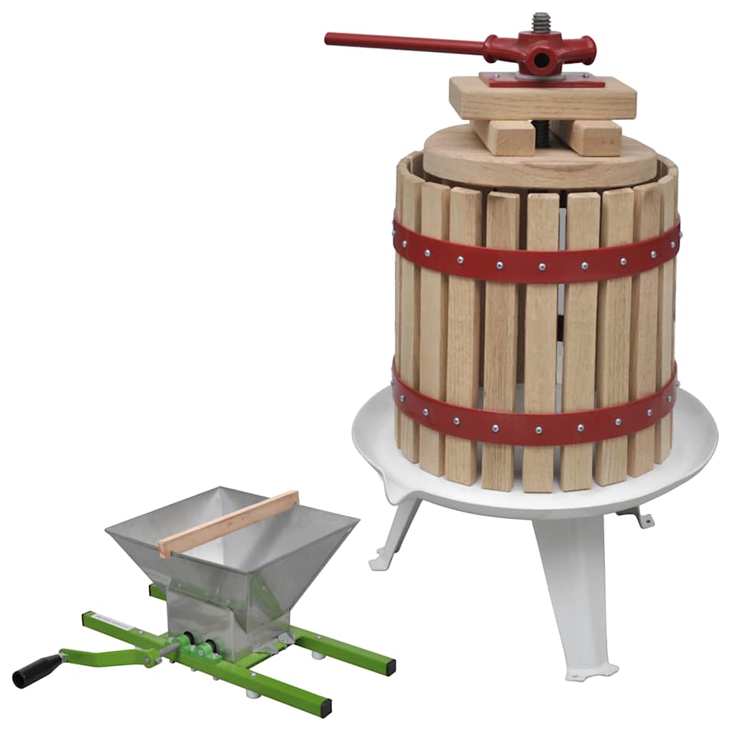 2-delige Fruit- en wijnpers met stamperset is nu te koop bij PeponiXL, paradijselijk wonen!