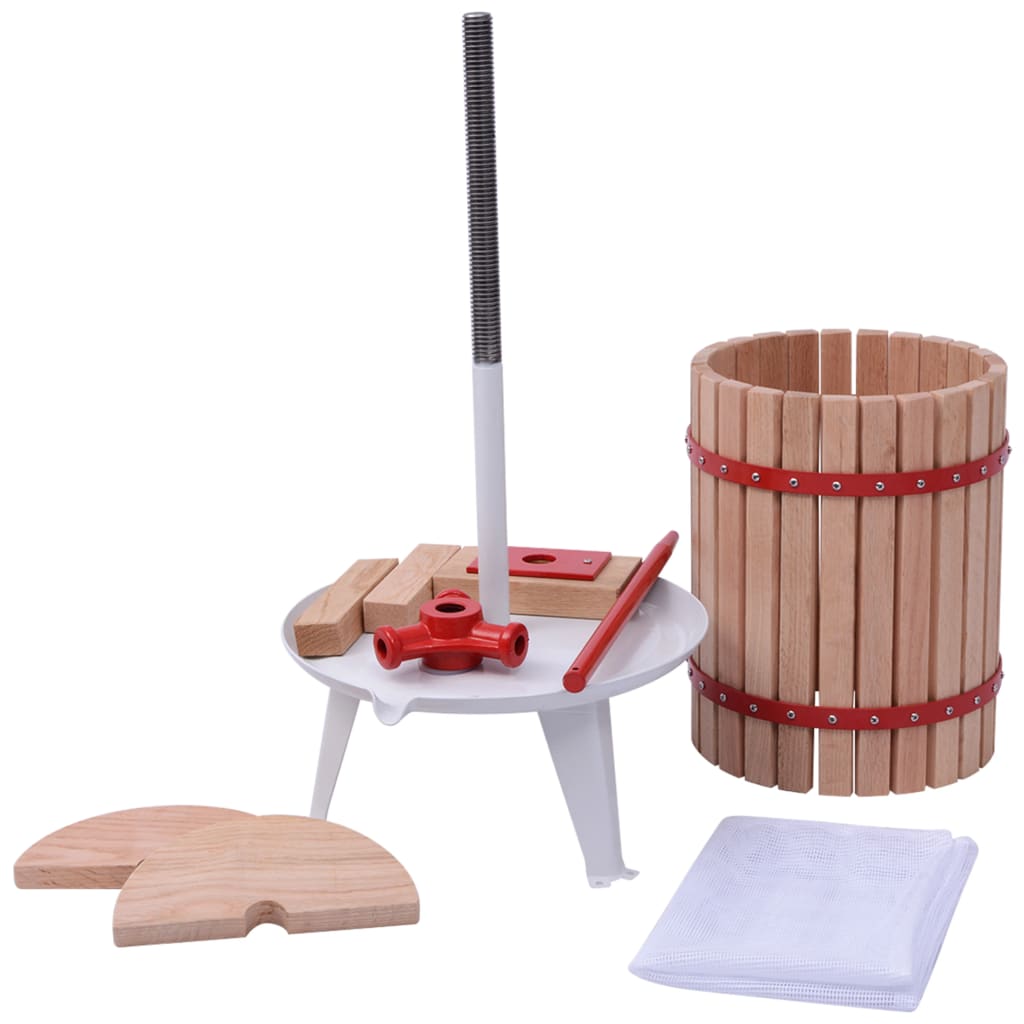 2-delige Fruit- en wijnpers met stamperset is nu te koop bij PeponiXL, paradijselijk wonen!