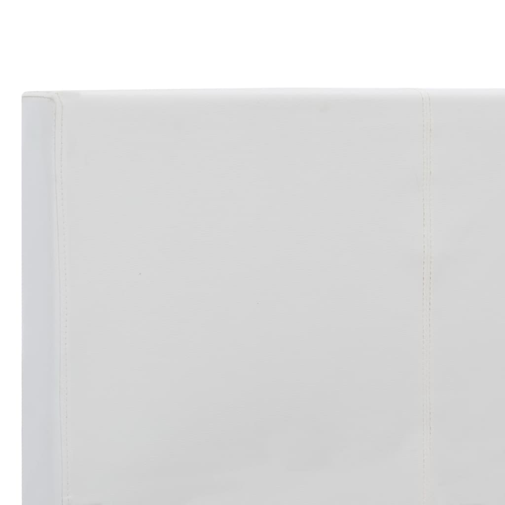 Bedframe kunstleer wit 180x200 cm is nu te koop bij PeponiXL, paradijselijk wonen!