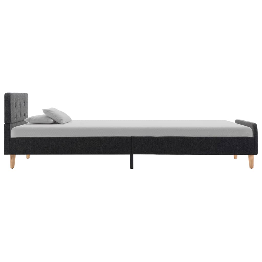 Bedframe jute donkergrijs 90x200 cm is nu te koop bij PeponiXL, paradijselijk wonen!