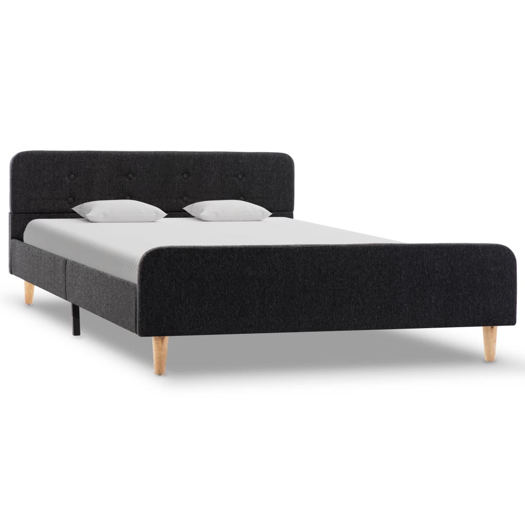 Bedframe jute donkergrijs 120x200 cm is nu te koop bij PeponiXL, paradijselijk wonen!