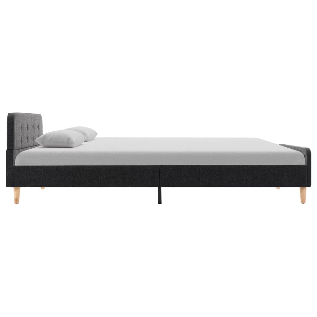 Bedframe jute donkergrijs 120x200 cm is nu te koop bij PeponiXL, paradijselijk wonen!