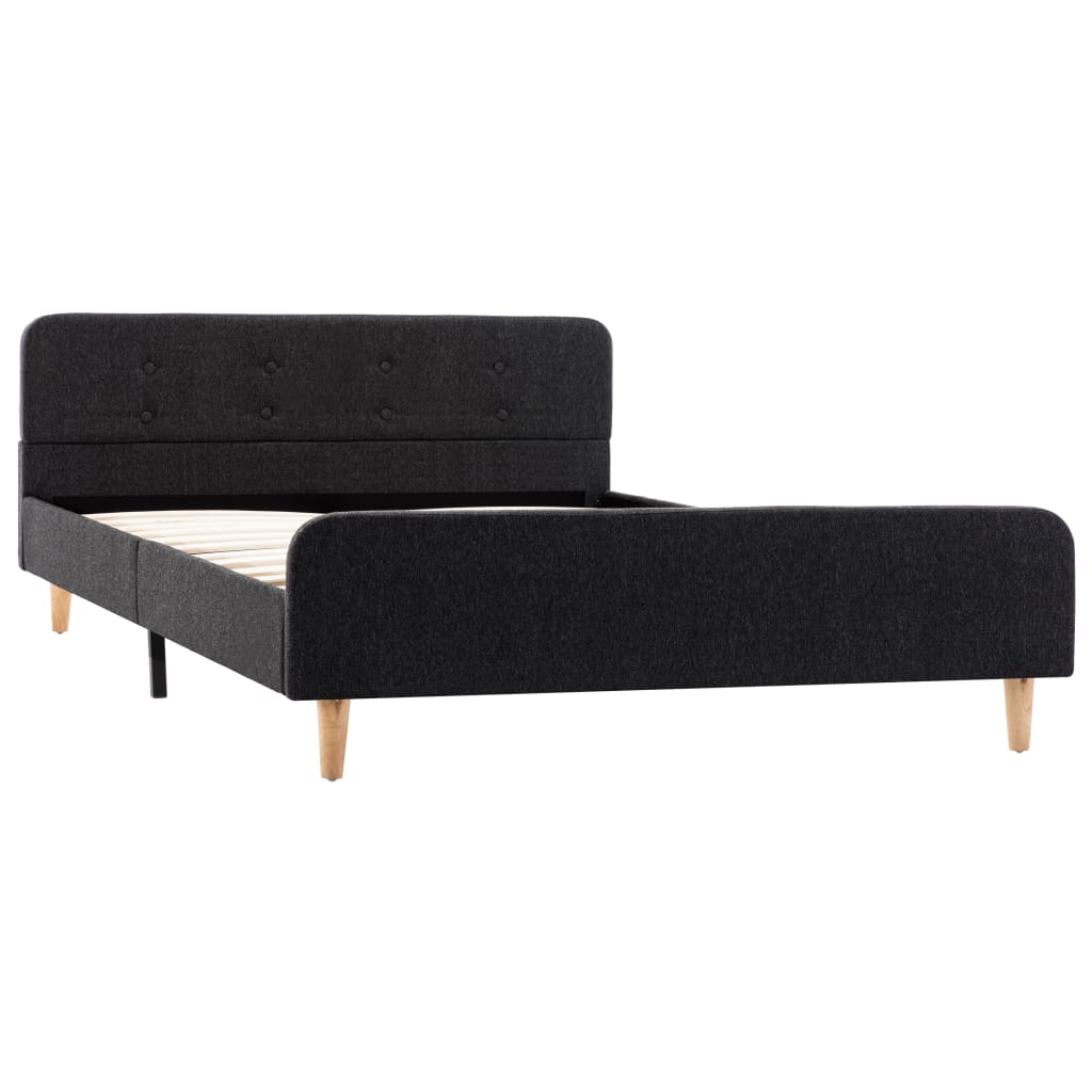 Bedframe jute donkergrijs 120x200 cm is nu te koop bij PeponiXL, paradijselijk wonen!