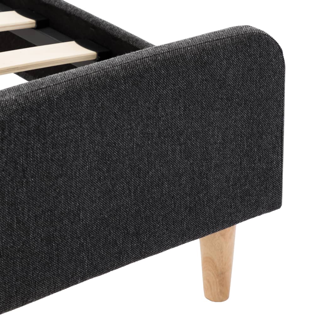 Bedframe jute donkergrijs 120x200 cm is nu te koop bij PeponiXL, paradijselijk wonen!