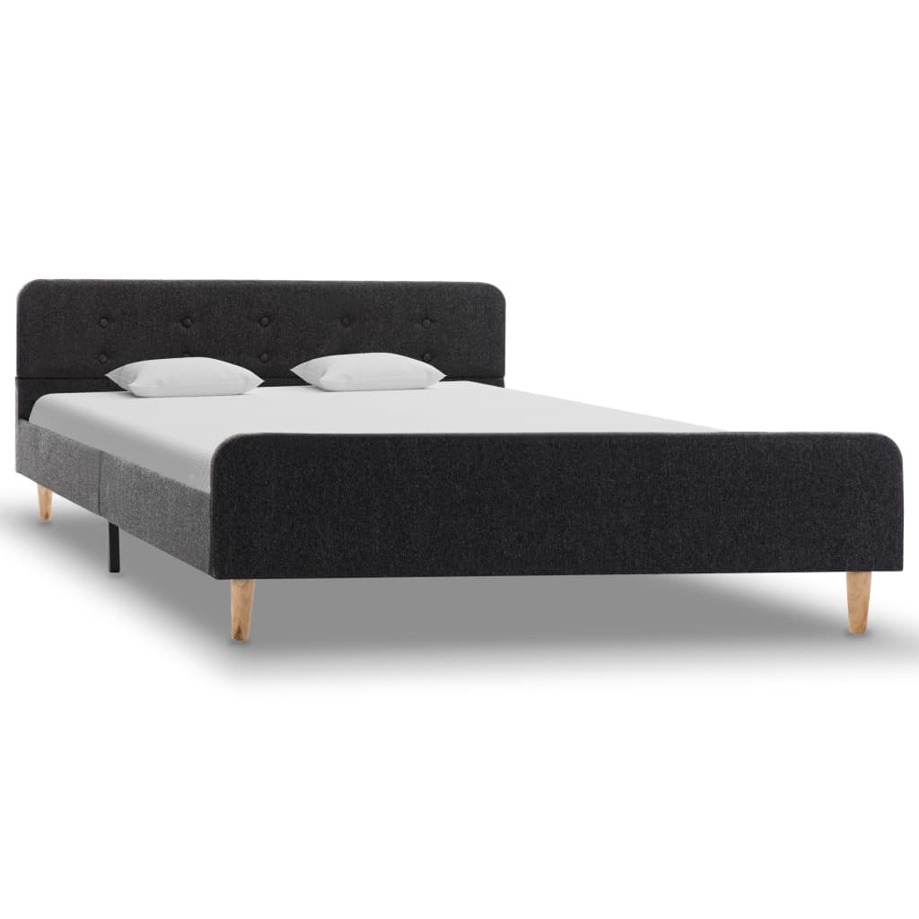 Bedframe jute donkergrijs 140x200 cm is nu te koop bij PeponiXL, paradijselijk wonen!