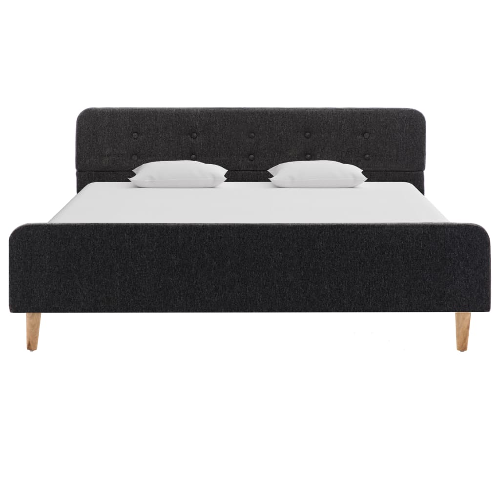 Bedframe jute donkergrijs 140x200 cm is nu te koop bij PeponiXL, paradijselijk wonen!