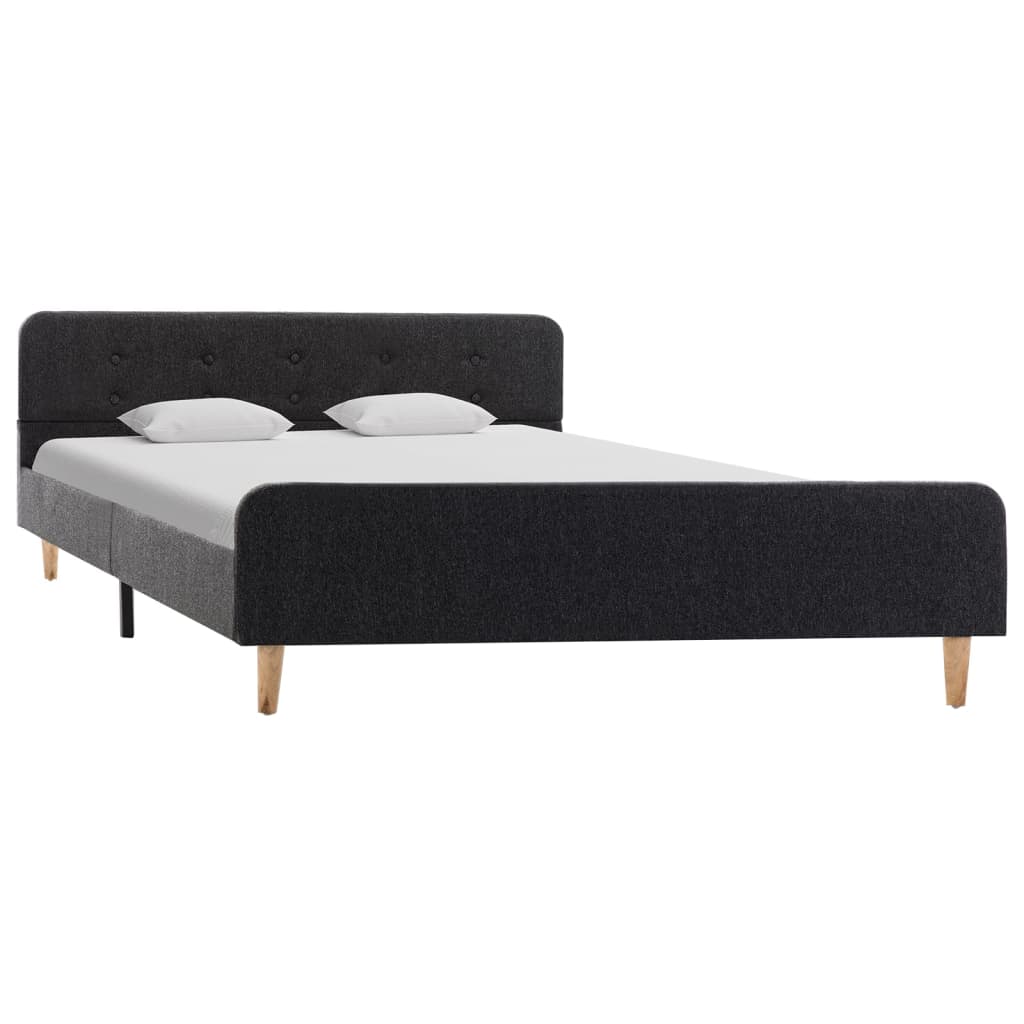 Bedframe jute donkergrijs 160x200 cm is nu te koop bij PeponiXL, paradijselijk wonen!