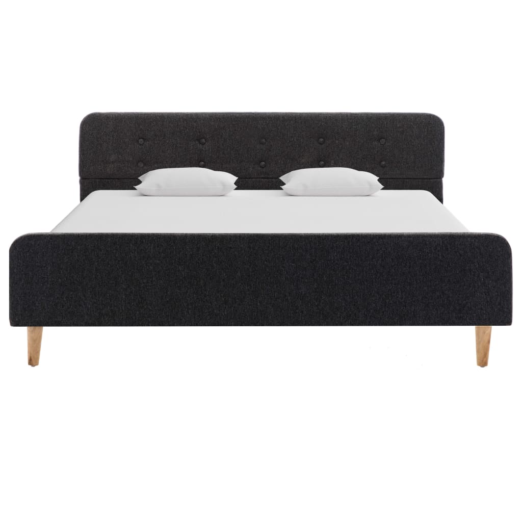 Bedframe jute donkergrijs 160x200 cm is nu te koop bij PeponiXL, paradijselijk wonen!
