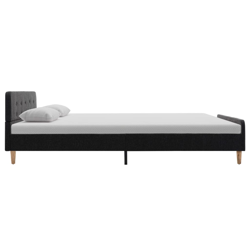 Bedframe jute donkergrijs 160x200 cm is nu te koop bij PeponiXL, paradijselijk wonen!