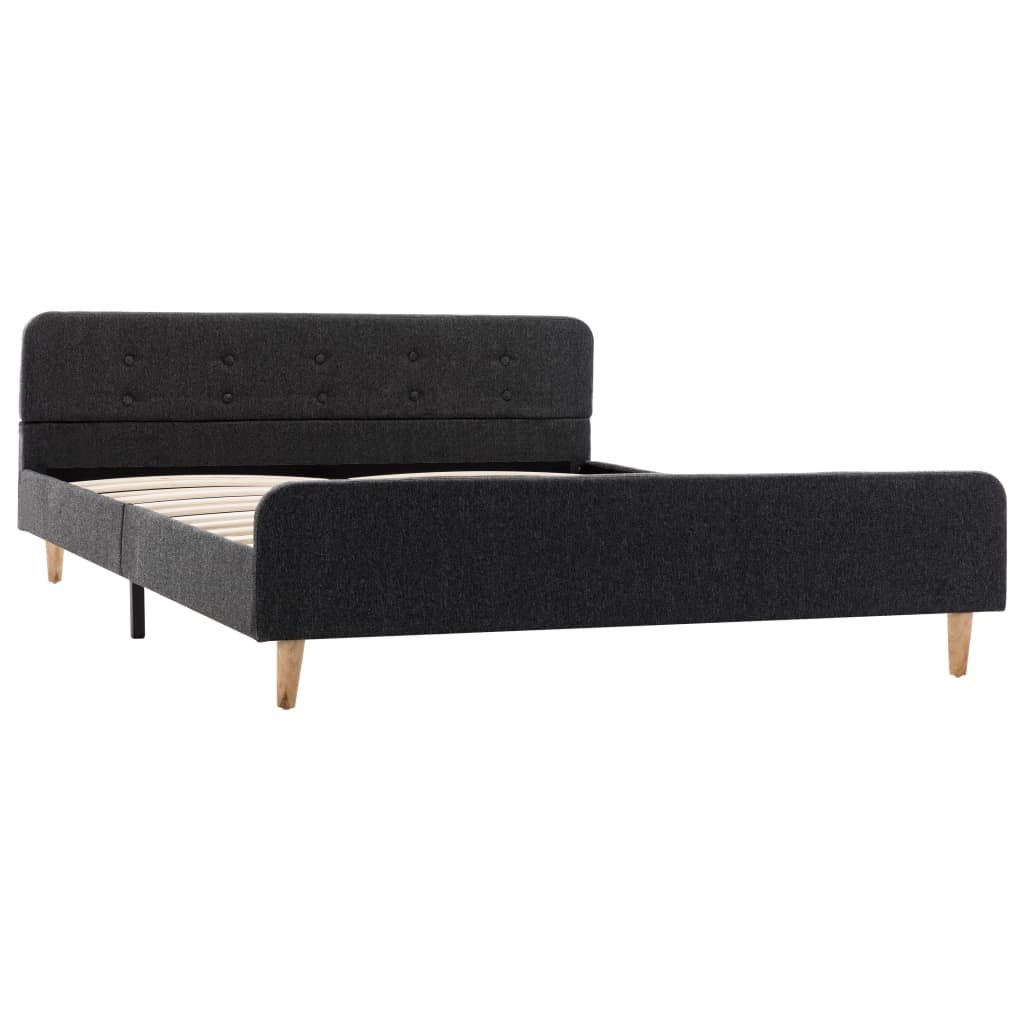 Bedframe jute donkergrijs 160x200 cm is nu te koop bij PeponiXL, paradijselijk wonen!
