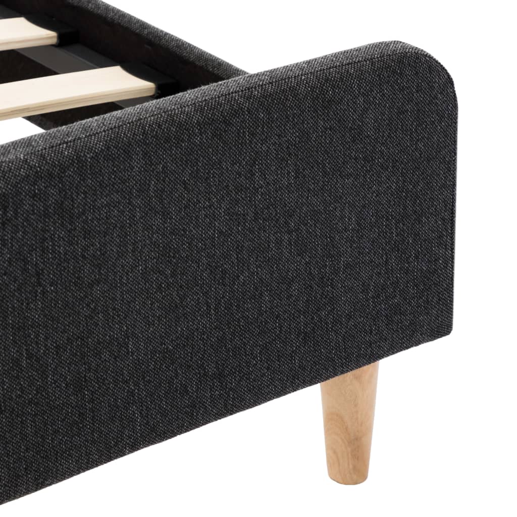 Bedframe jute donkergrijs 160x200 cm is nu te koop bij PeponiXL, paradijselijk wonen!
