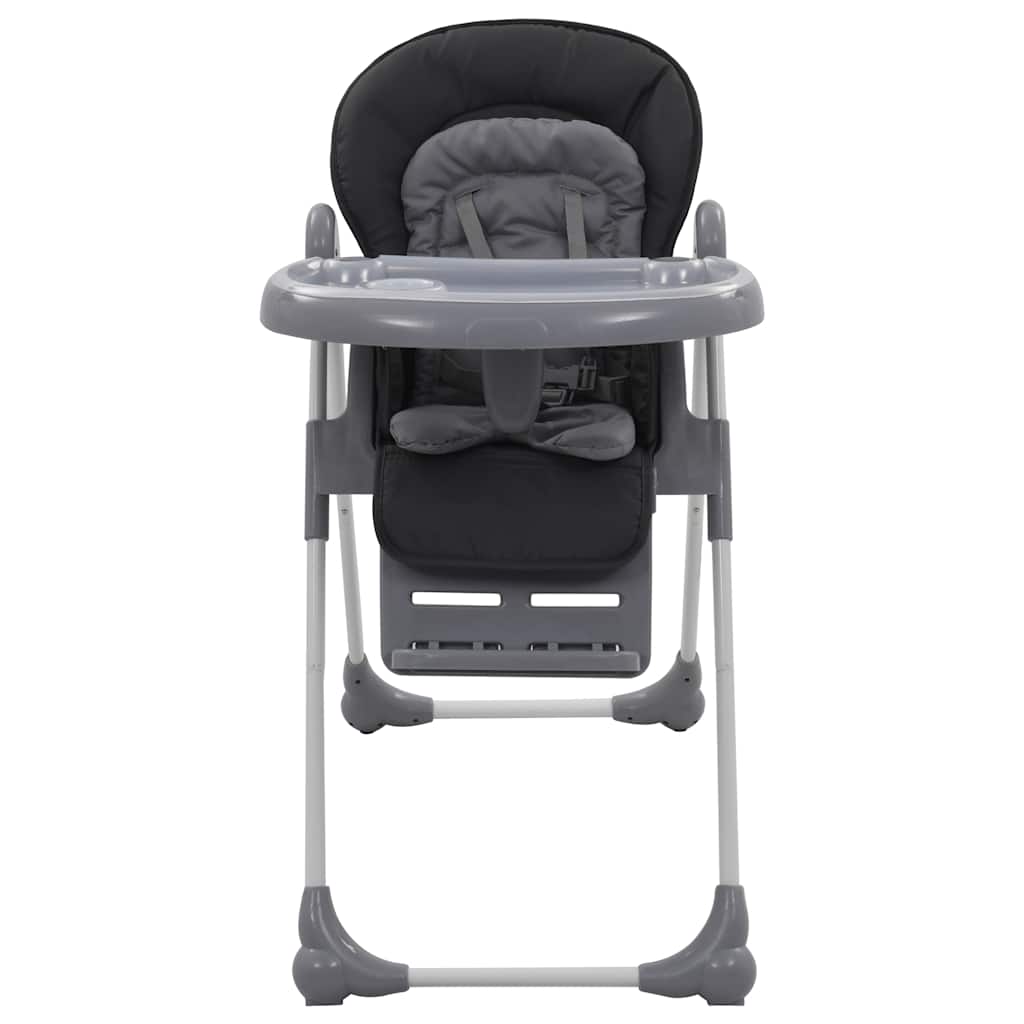 Kinderstoel hoog grijs is nu te koop bij PeponiXL, paradijselijk wonen!