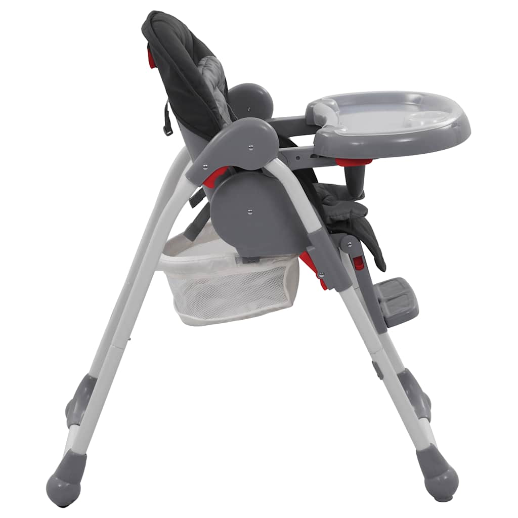 Kinderstoel hoog grijs is nu te koop bij PeponiXL, paradijselijk wonen!