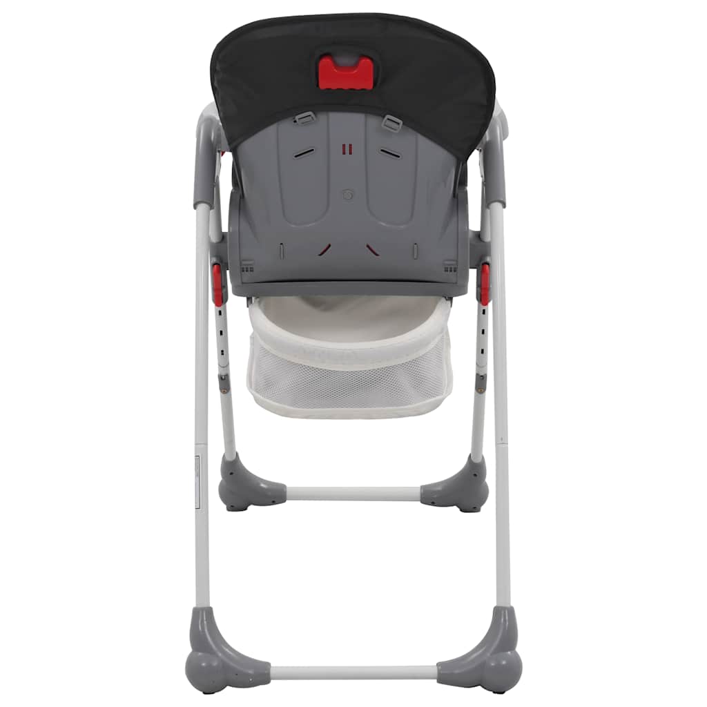 Kinderstoel hoog grijs is nu te koop bij PeponiXL, paradijselijk wonen!