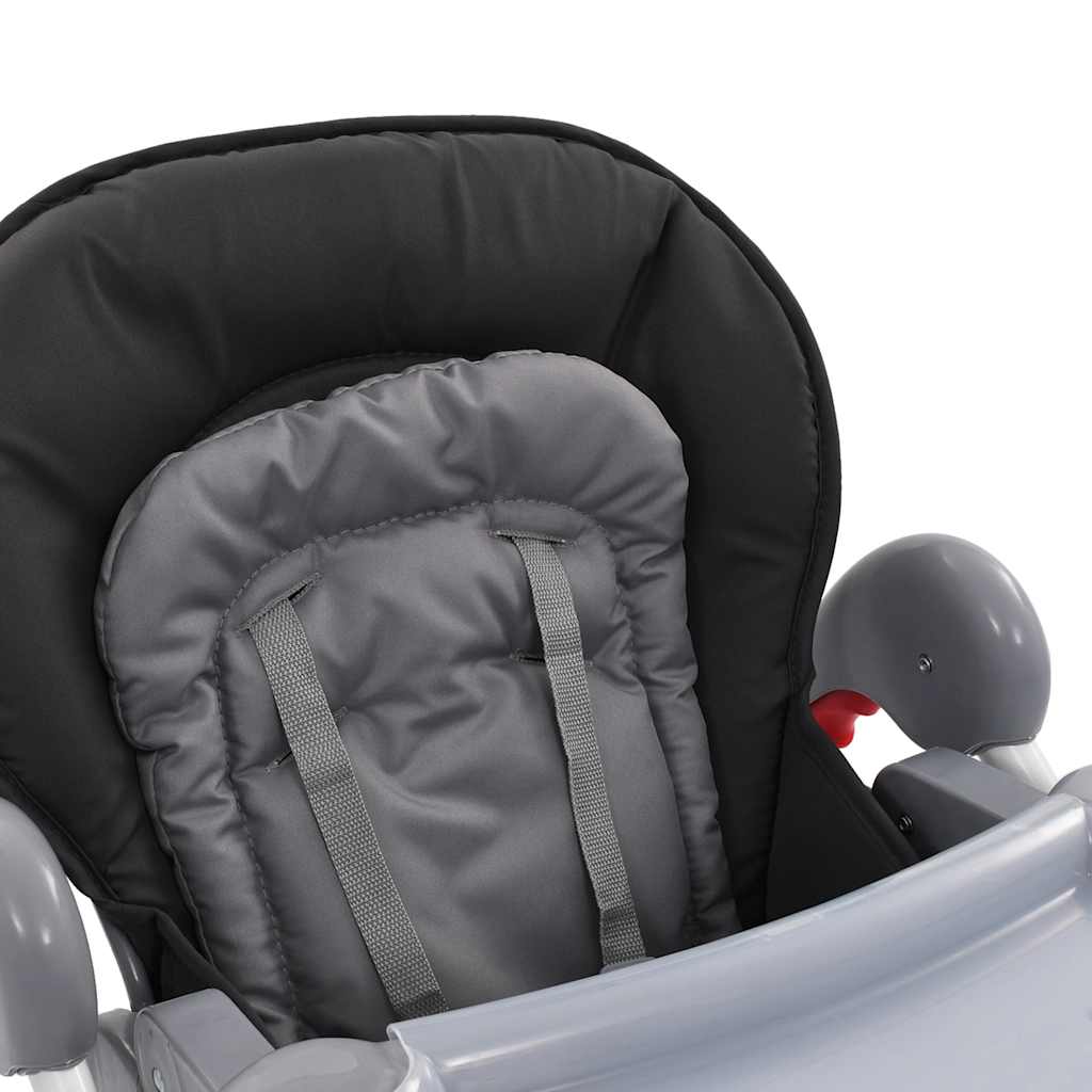 Kinderstoel hoog grijs is nu te koop bij PeponiXL, paradijselijk wonen!