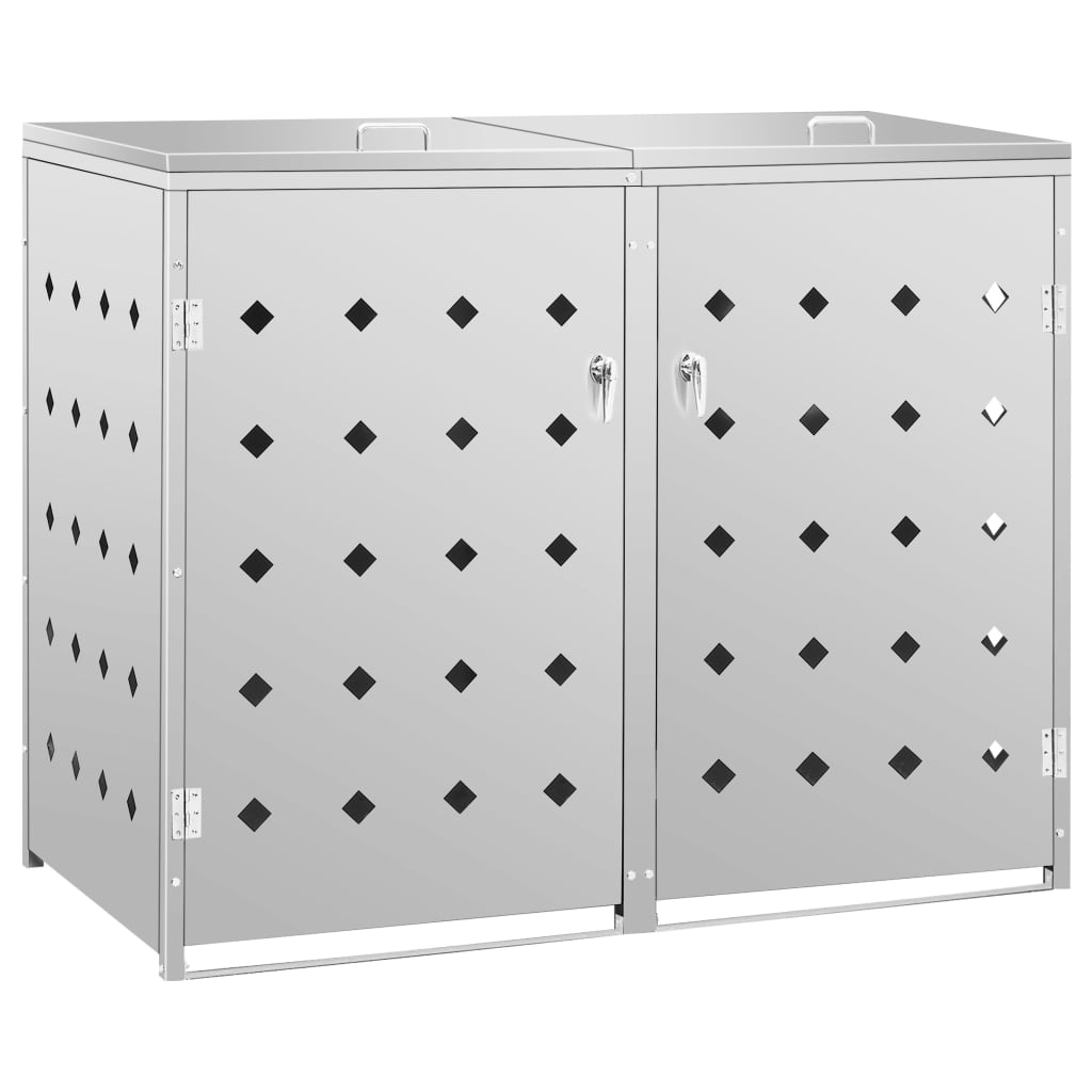 Containerberging dubbel 240 L roestvrij staal is nu te koop bij PeponiXL, paradijselijk wonen!