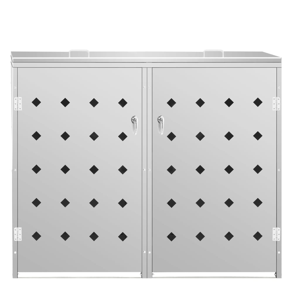 Containerberging dubbel 240 L roestvrij staal is nu te koop bij PeponiXL, paradijselijk wonen!